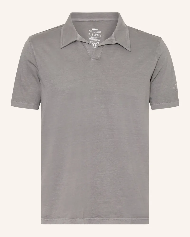 ECOALF Jersey-Poloshirt ENZO Regular Fit Grau