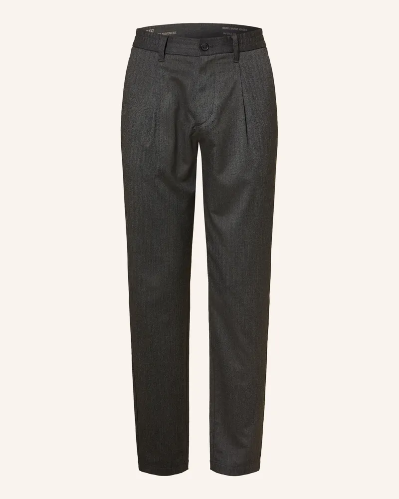 Marc O'Polo Hose Morot Tapered Fit schwarz Schwarz