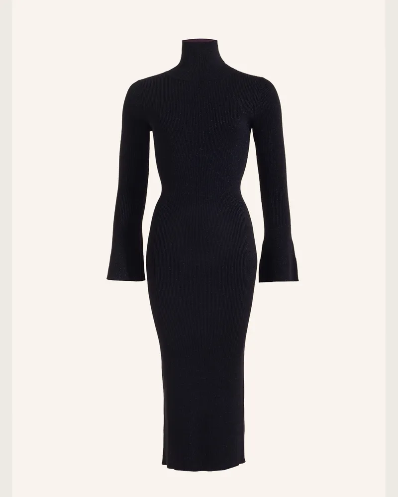 ADLYSH Kleid METALLIC ELEGANCE DRESS Schwarz