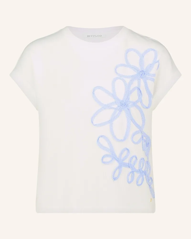 Betty Barclay Sweatpullover Mit Applikation weiss Weiss