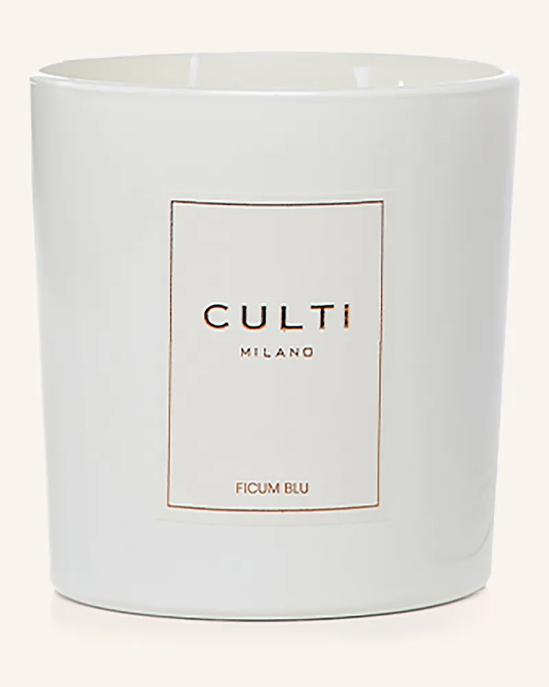 Culti Duftkerze Ficum Blu weiss Weiss