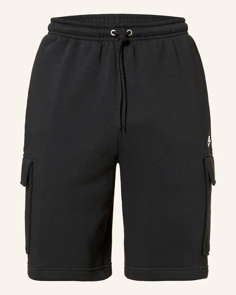 Nike Sweatshorts CLUB Schwarz