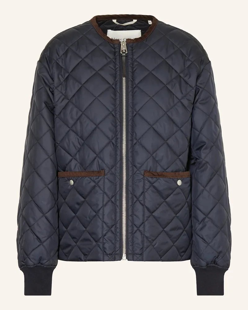 Marc O'Polo Steppjacke blau Dunkelblau