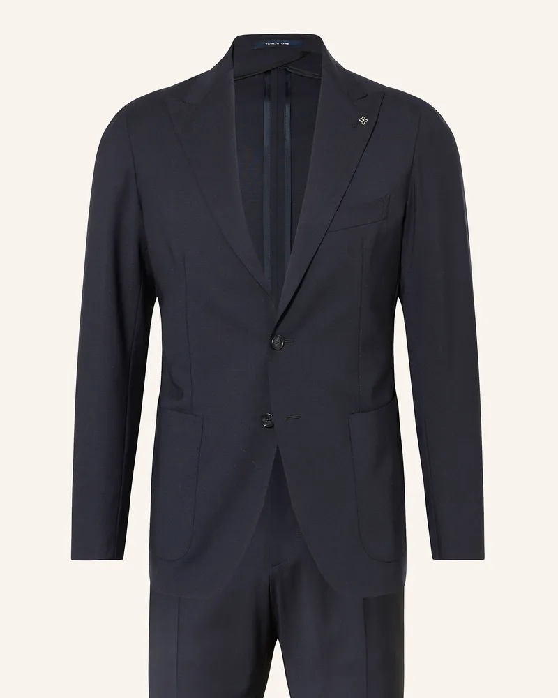 Tagliatore Anzug Extra Slim Fit Dunkelblau