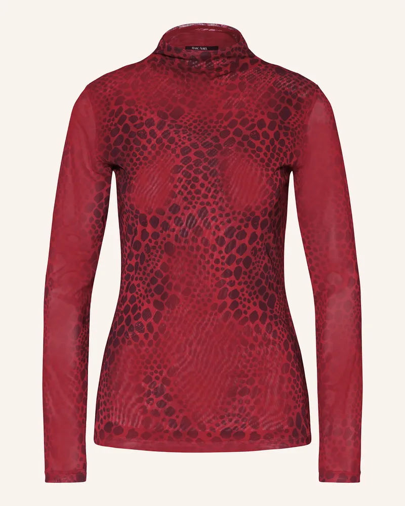 MARC AUREL Longsleeve Dunkelrot