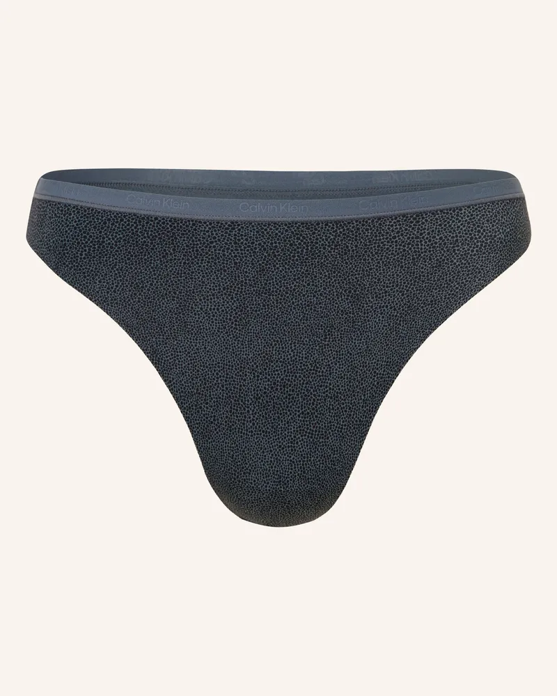 Calvin Klein Slip Perfectly Fit grau Dunkelgrau