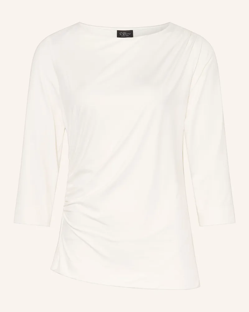 S.Oliver Shirtmit 3/4-Arm weiss Weiss