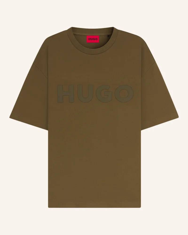HUGO BOSS T-Shirt DINKEE Oversize Fit Grün