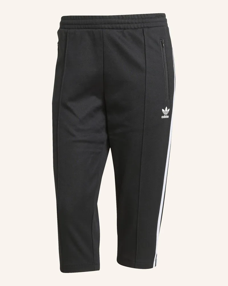 adidas ADICOLOR 3-STREIFEN CAPRI TRAININGSHOSE Schwarz