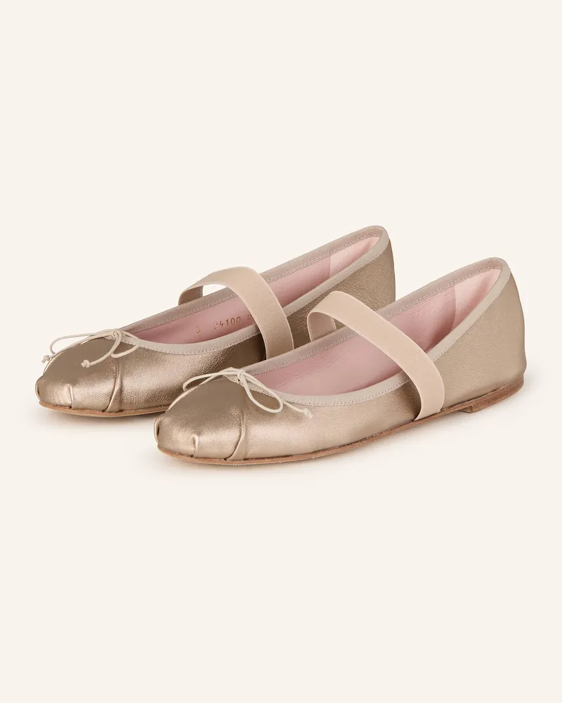 Pretty Ballerinas Ballerinas NICOLE Gold