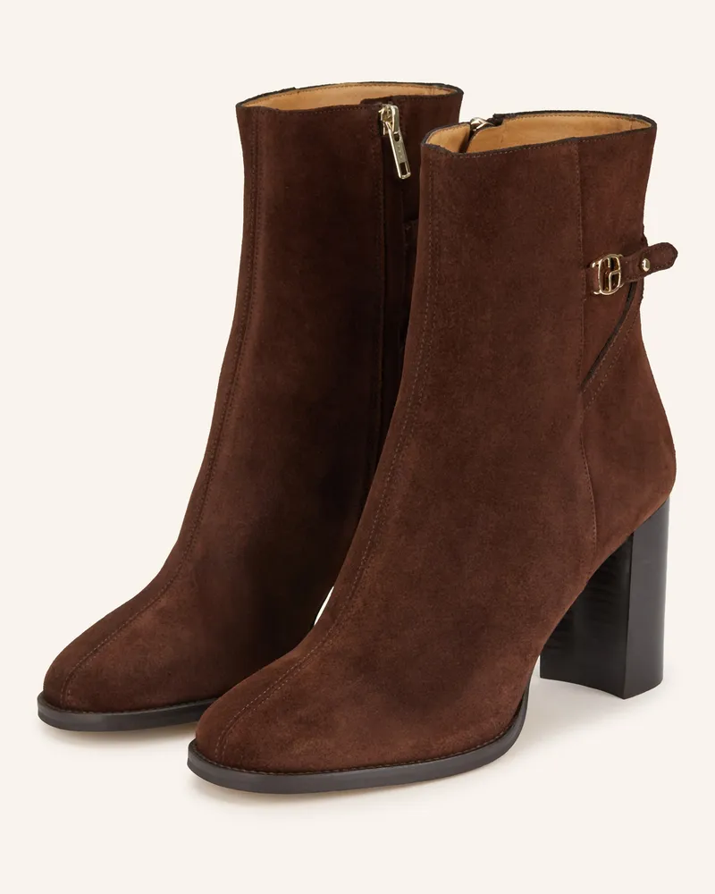 Claudie Pierlot Stiefeletten Dunkelbraun