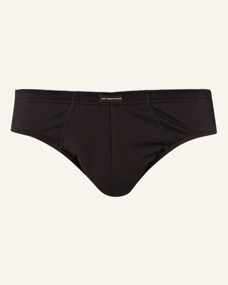 Mey Slip Serie Dry Cotton schwarz Schwarz