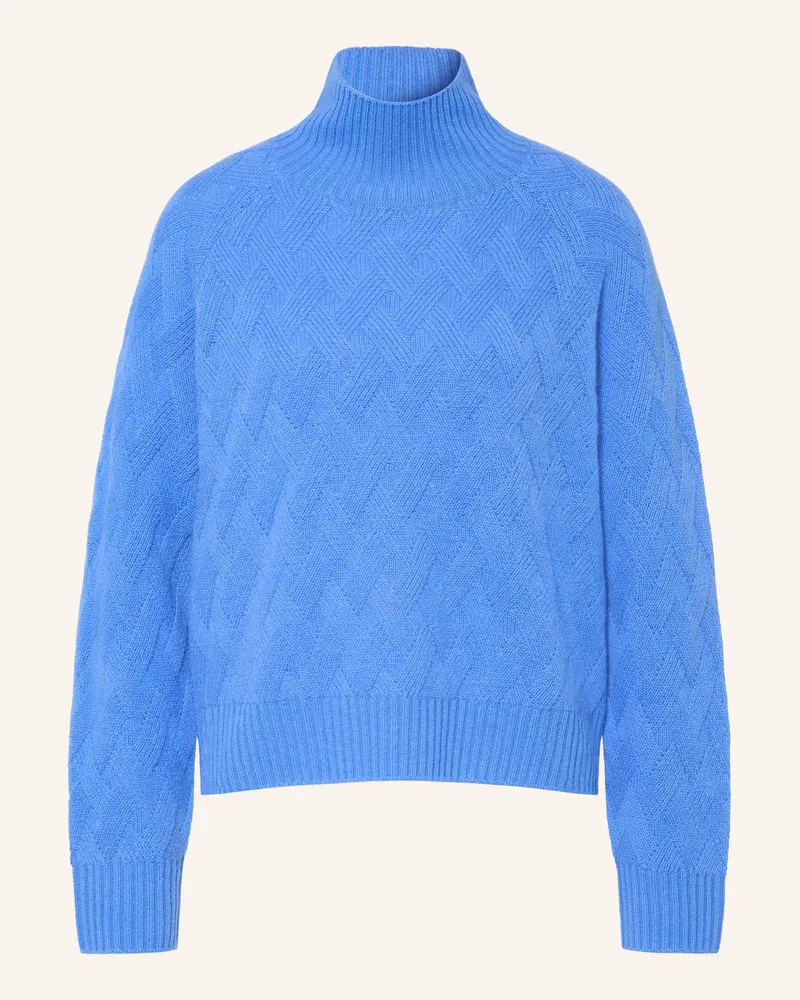 Darling Harbour Pullover Mit Cashmere blau Mid