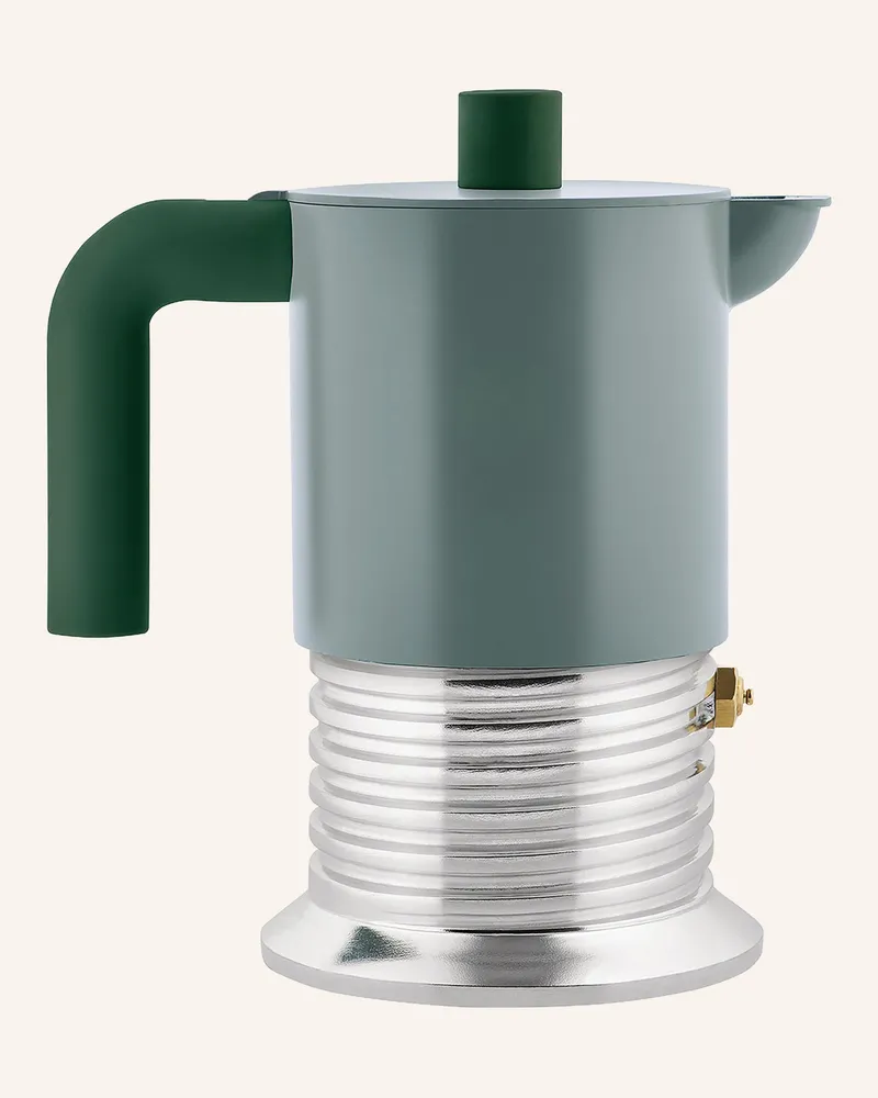 Alessi Espressokocher Vite gruen Petrol