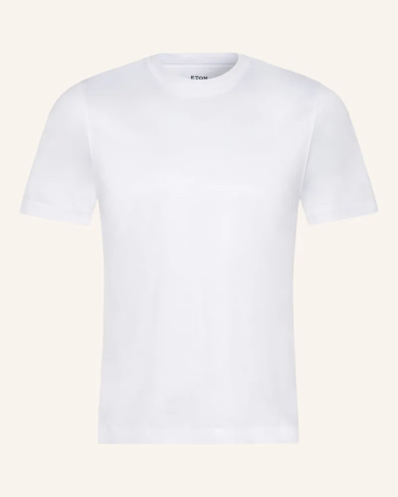 Eton T-Shirt weiss Weiss