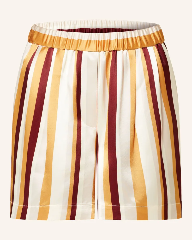 Mrs & HUGS Satinshorts beige Creme