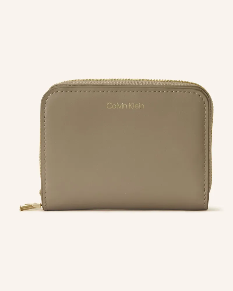 Calvin Klein Geldbörse Taupe