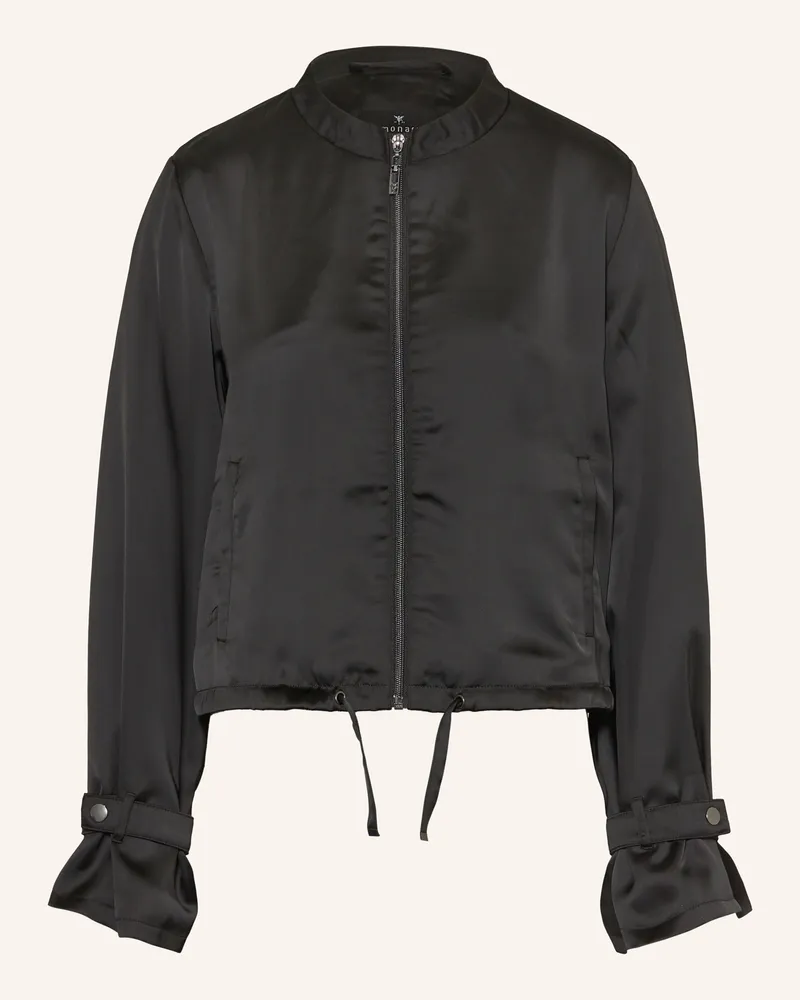 monari Satinblouson Schwarz