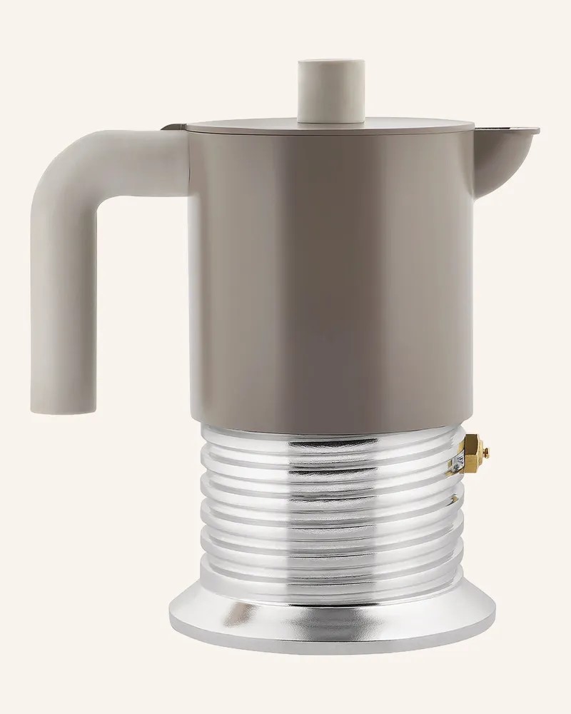 Alessi Espressokocher Vite grau Taupe
