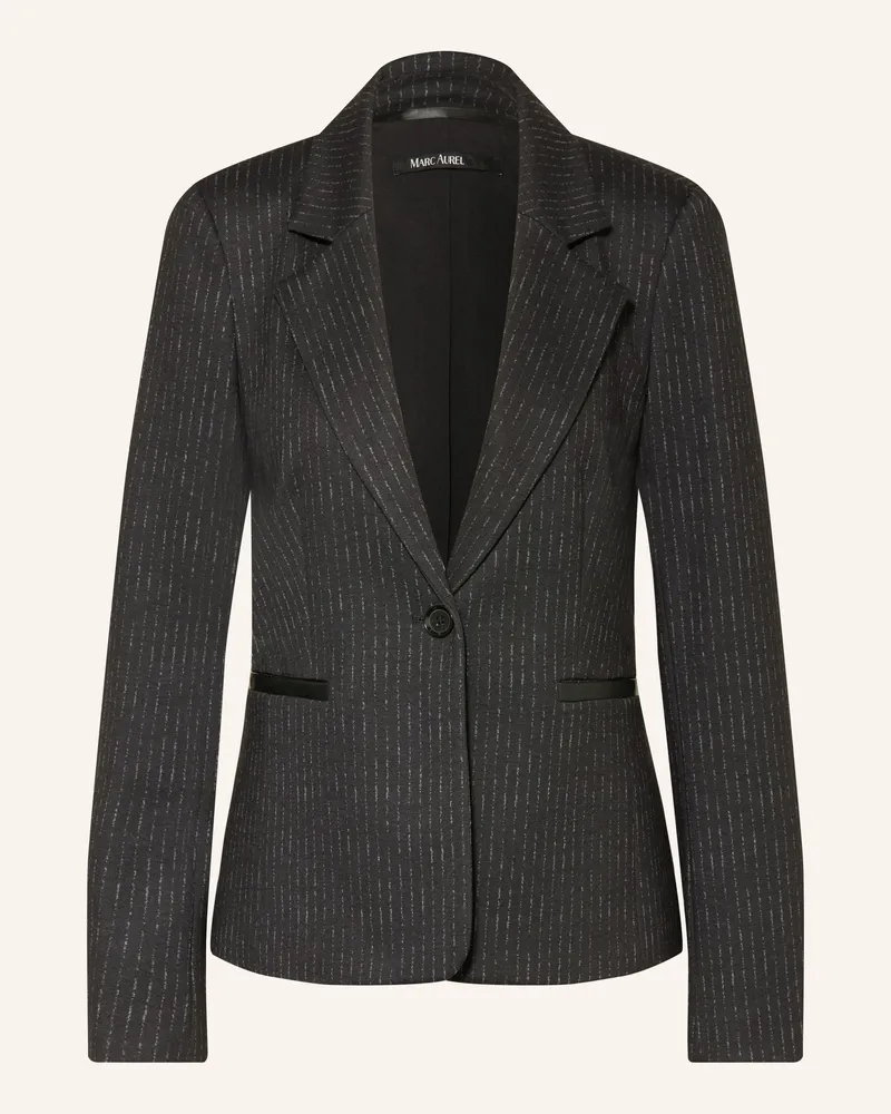 MARC AUREL Blazer schwarz Schwarz