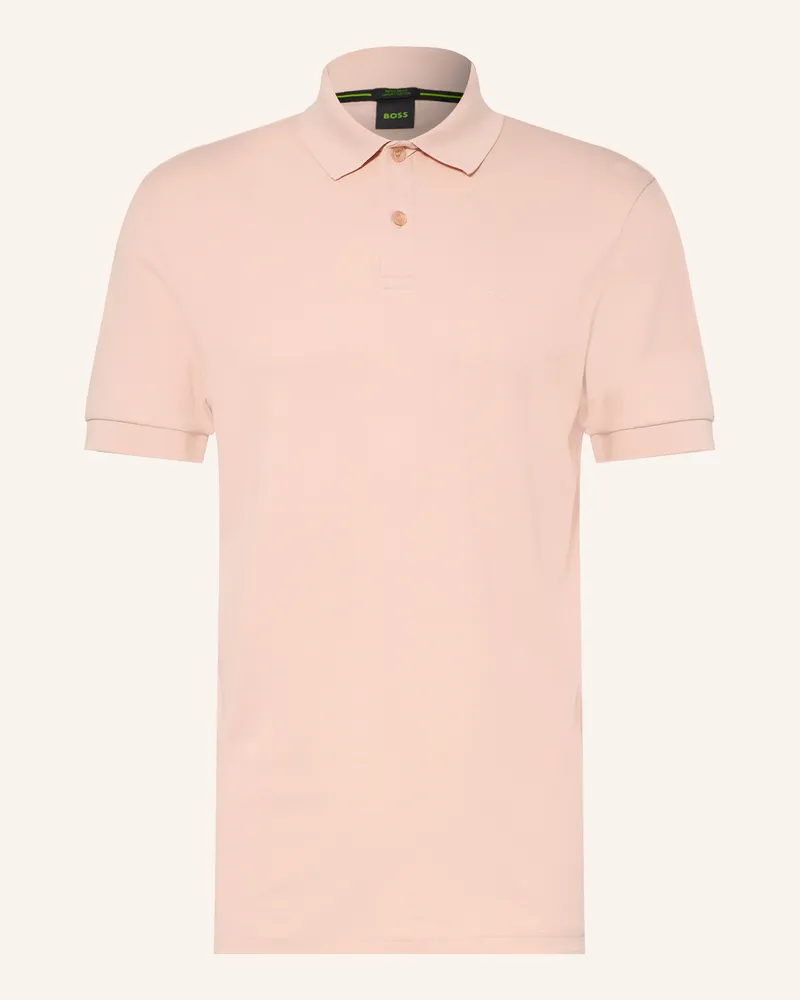 HUGO BOSS Jersey-Poloshirt Pio orange Hellorange