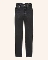 Frame Denim Jeans THE STRAIGHT JEAN Straight Fit Schwarz