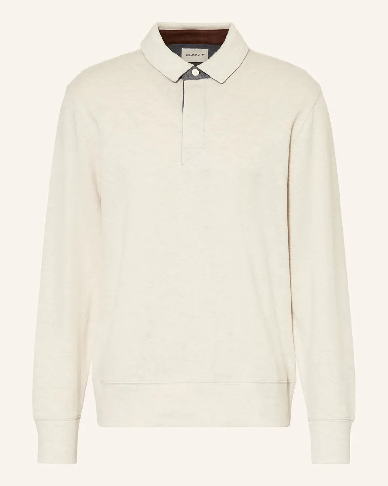 Gant Strick-Poloshirt beige Beige