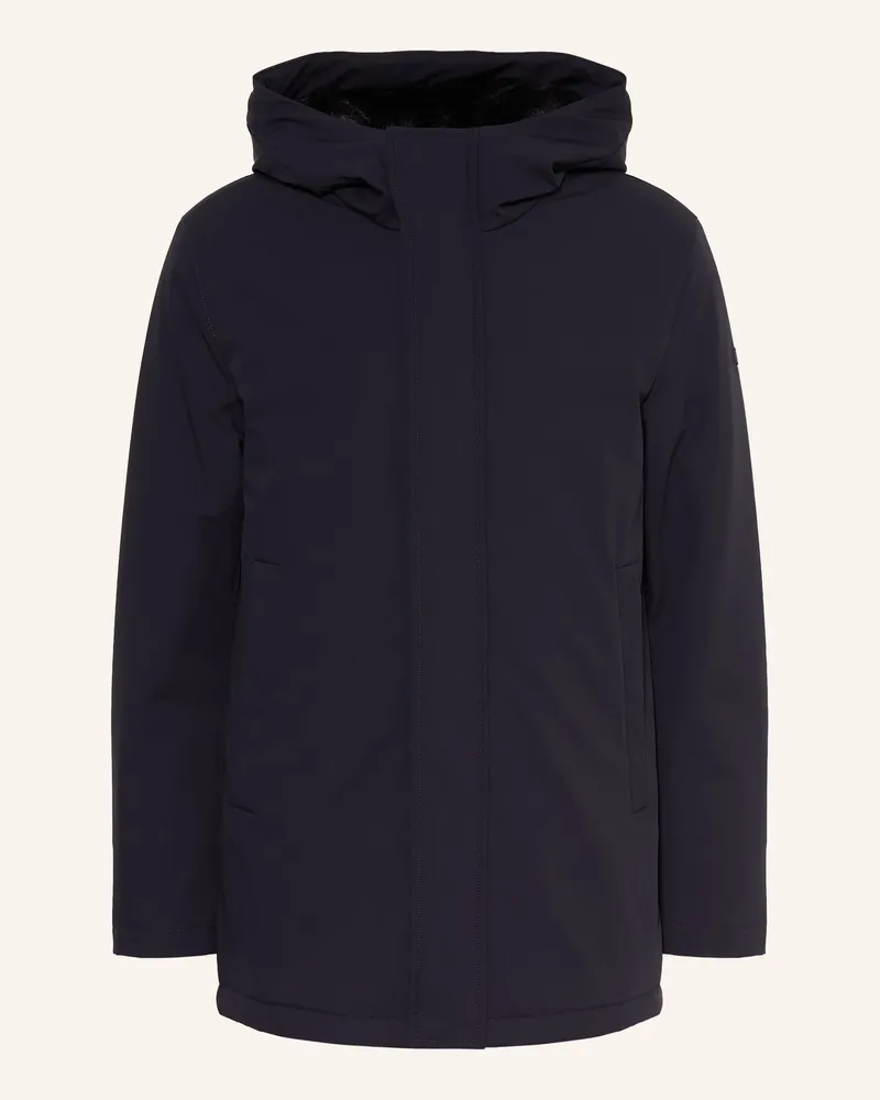 DUNO Jacke Suron Mit Kunstfell blau Dunkelblau