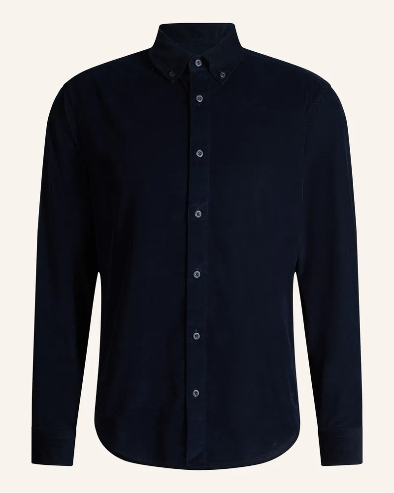 Strellson Cordhemd Corey Regular Fit blau Dunkelblau