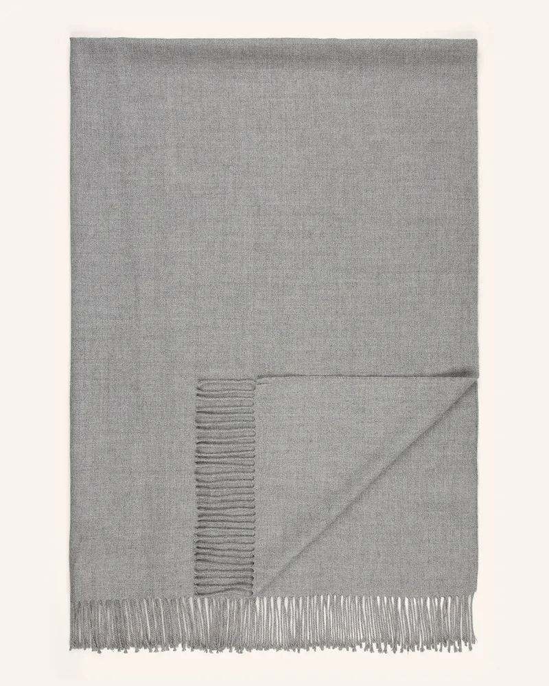 Zoeppritz Alpaka-Plaid Since 1828 Alpaca grau Grau
