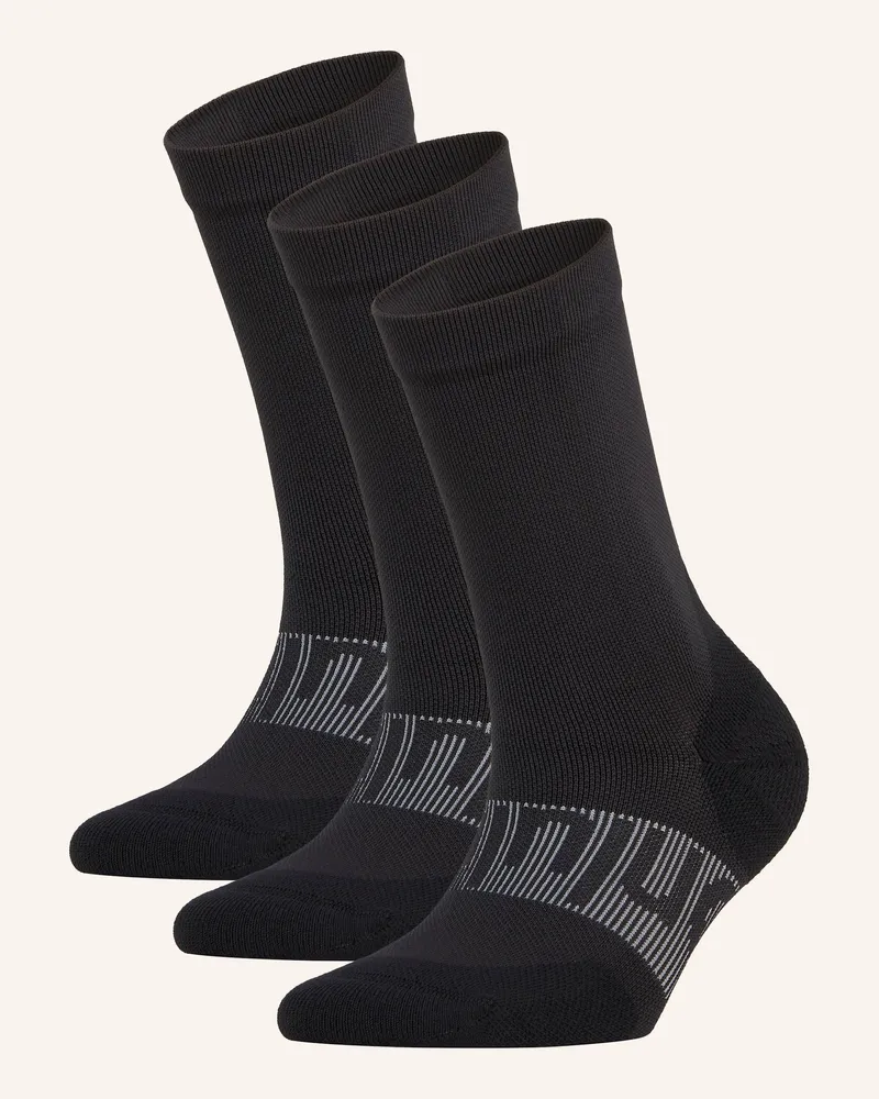 LULULEMON 3er-Pack Sportsocken Power Stride Crew schwarz 0001