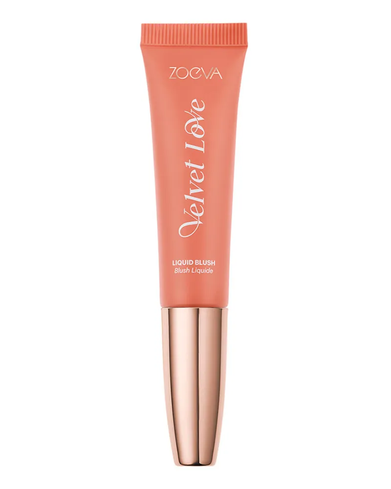 ZOEVA VELVET LOVE LIQUID BLUSH Peach