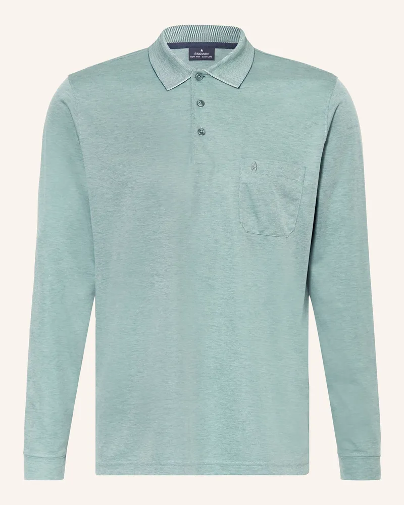 Ragman Poloshirt Grün