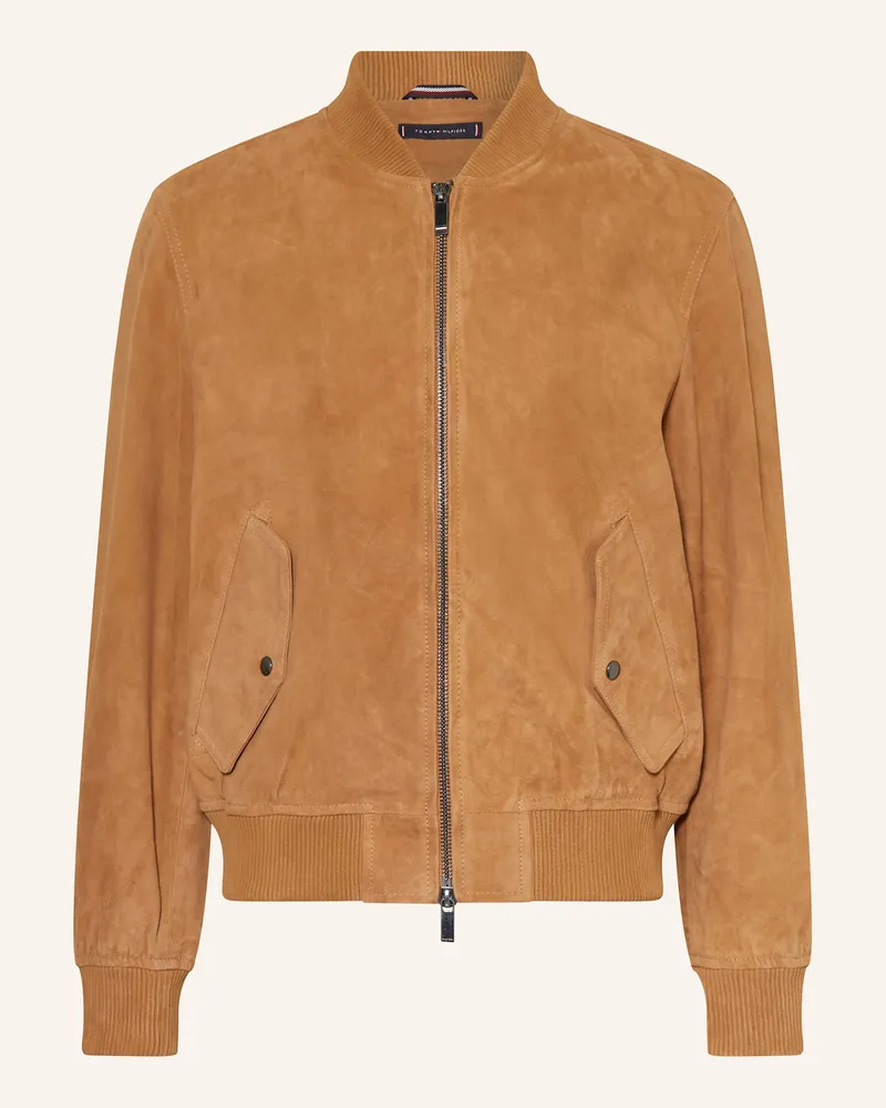 Tommy Hilfiger Lederblouson Cognac