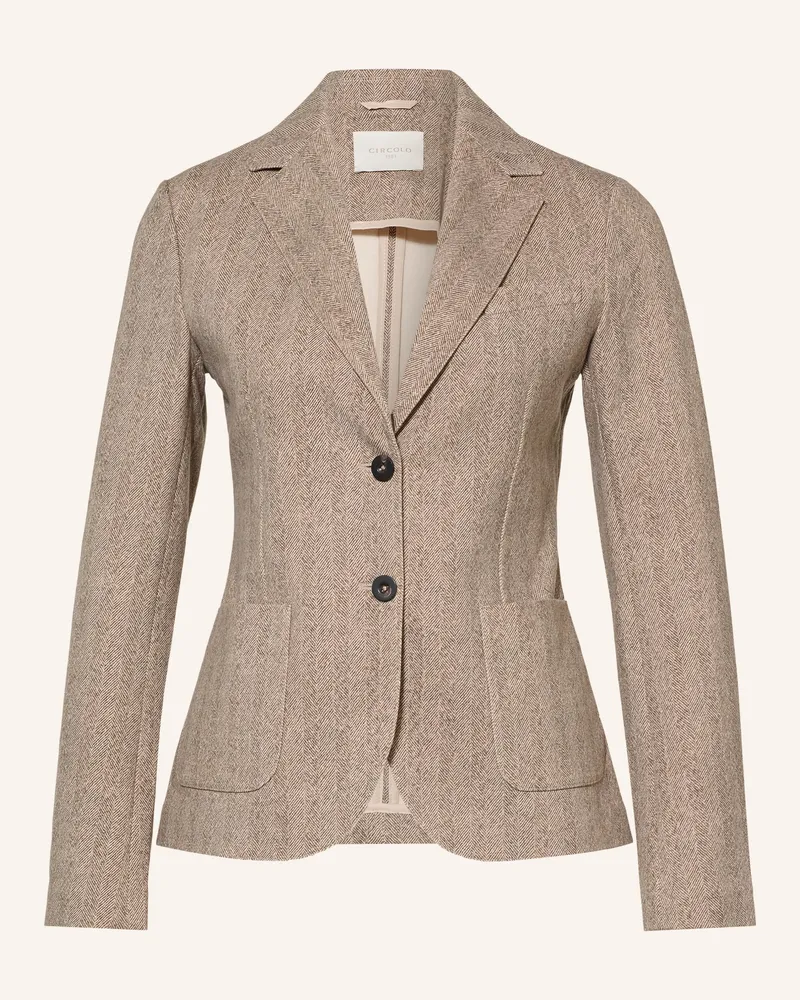 CIRCOLO 1901 Jerseyblazer braun Beige