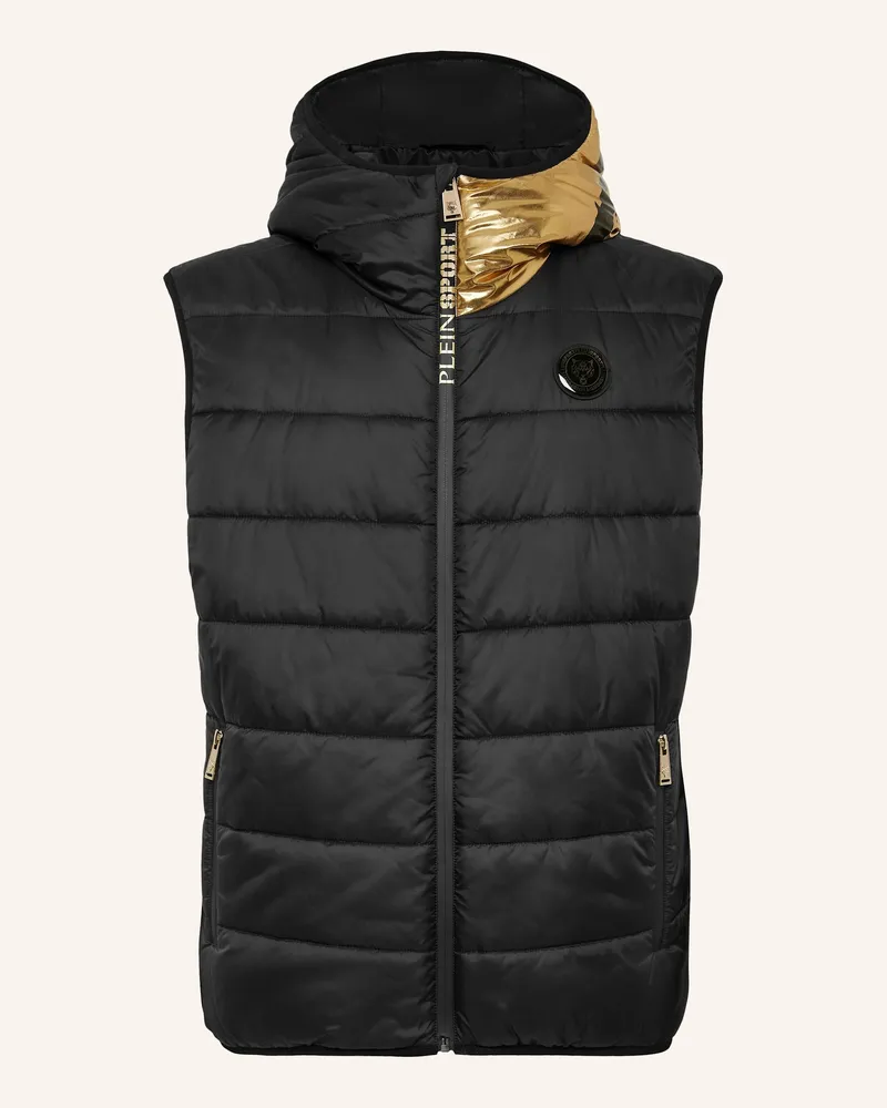 Philipp Plein Kurze Weste SCRATCH Schwarz