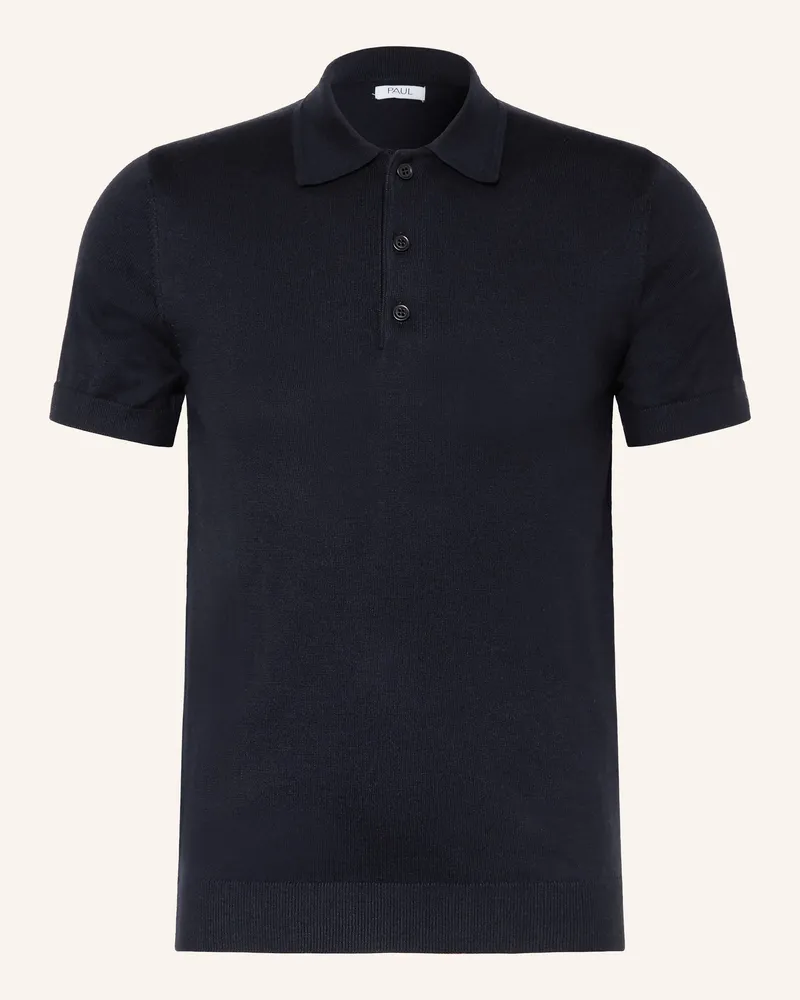 paul Strick-Poloshirt blau Dunkelblau