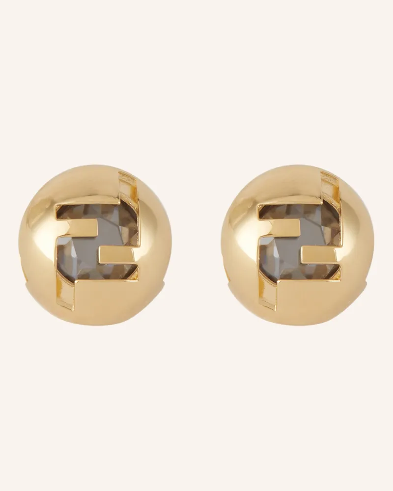 Fendi Ohrringe Sphere gold Gold