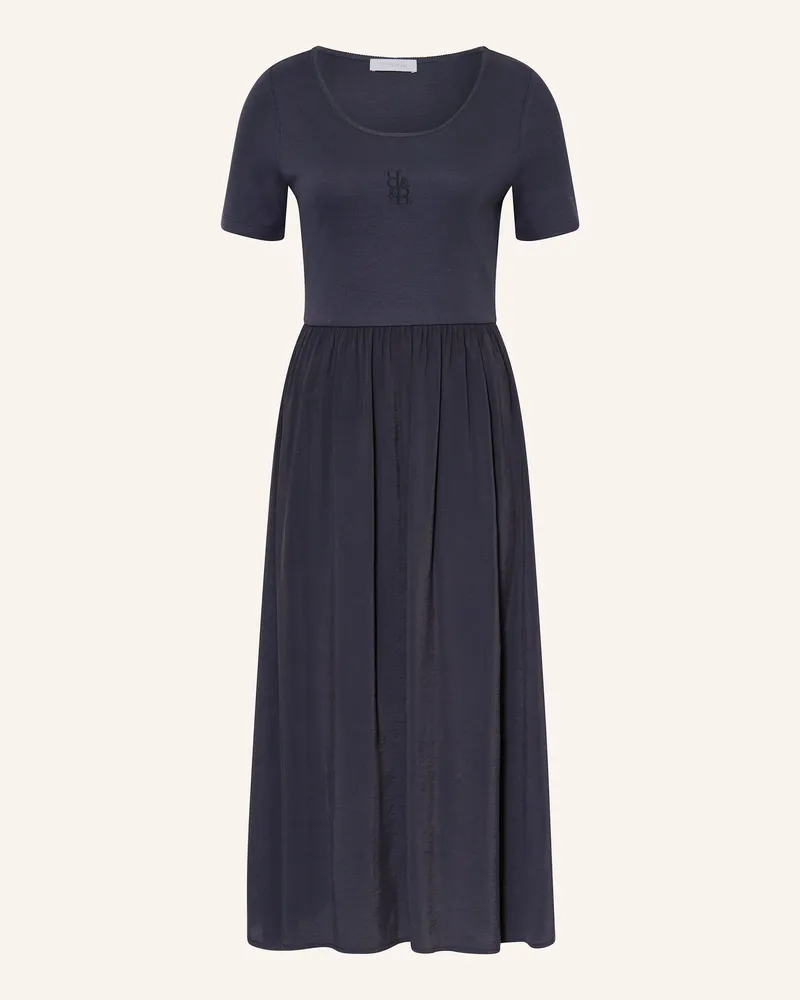 Rich&Royal Kleid im Materialmix Dunkelblau