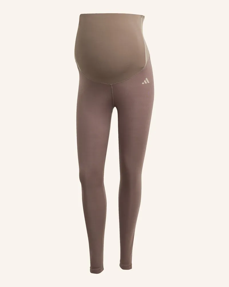 adidas OPTIME ESSENTIALS FULL-LENGTH LEGGINGS – UMSTANDSMODE Braun