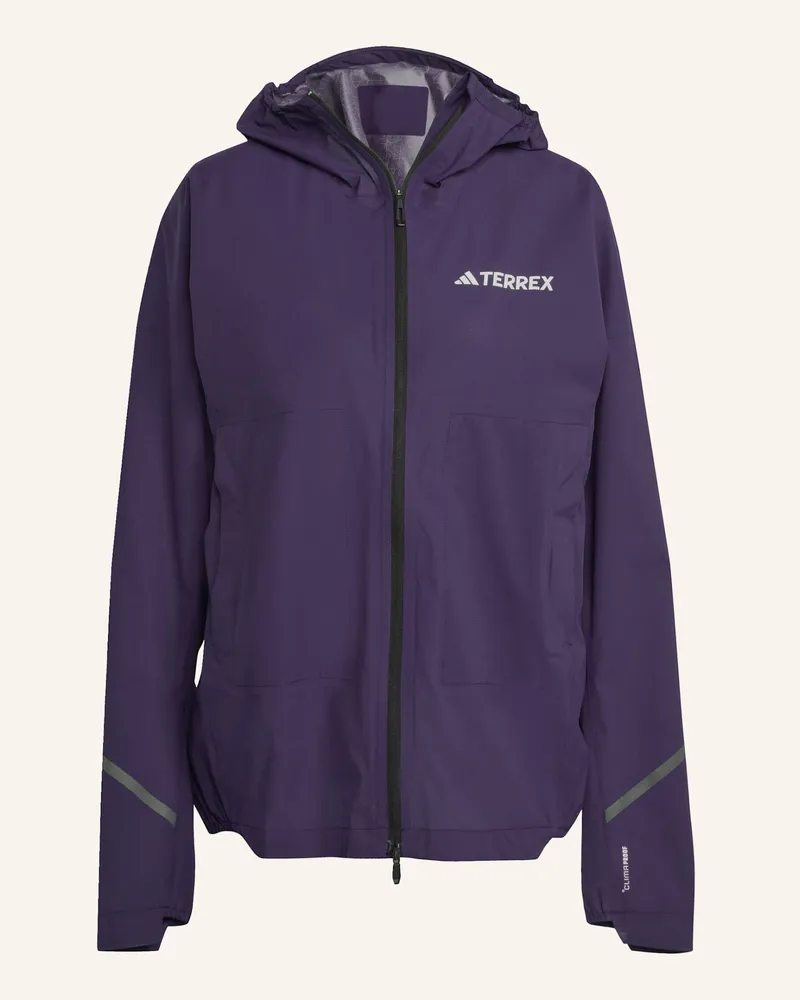 adidas TERREX XPERIOR 2.5 LAYER LIGHT CLIMAPROOF JACKE Lila