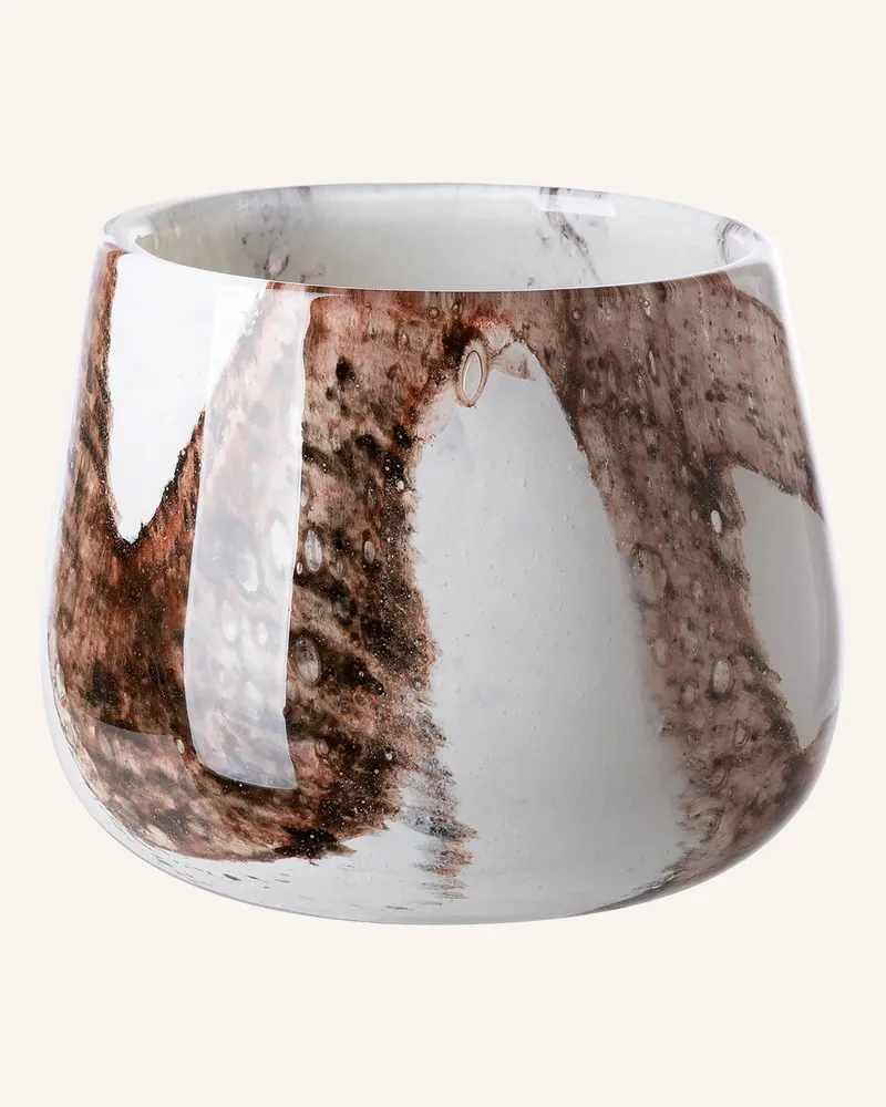 Fink Glasvase, Windlicht MELLA Braun