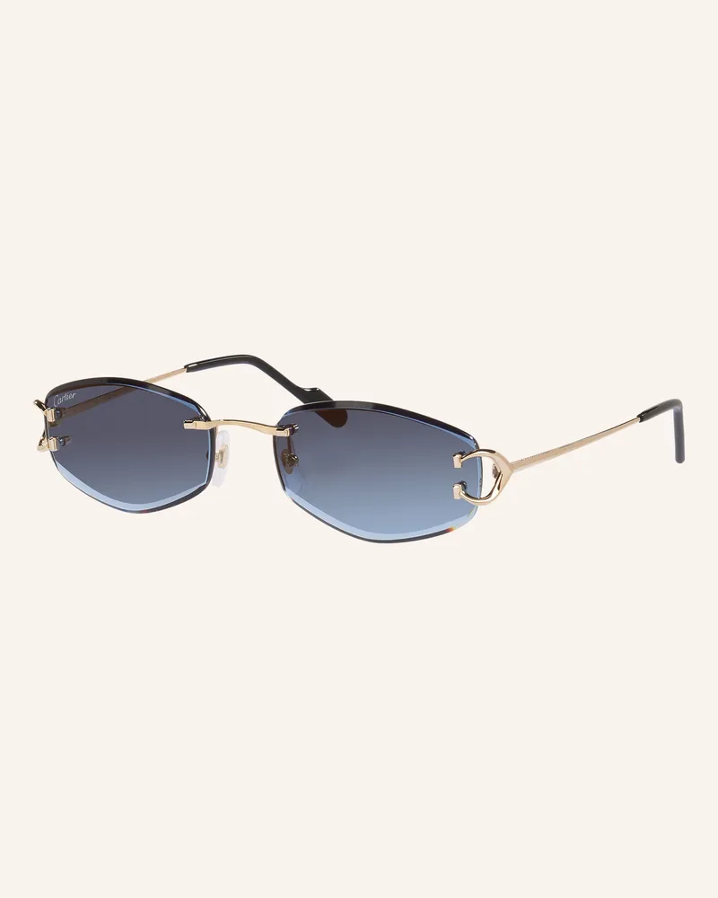 Cartier Sonnenbrille 6L001840 Gold