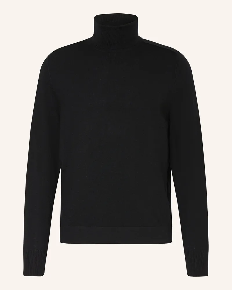 Marc O'Polo Rollkragenpullover schwarz Schwarz