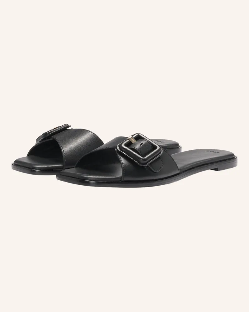 HUGO BOSS Sandale CHARLIZE_SLID10_VCBK Schwarz