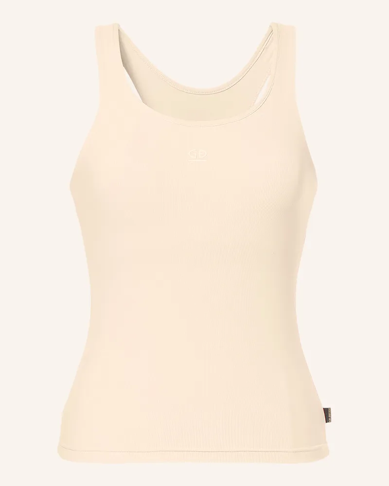 GOLDBERGH Tanktop Manon weiss Hellbraun