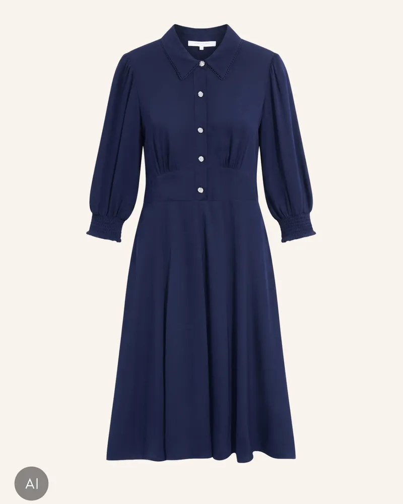 Gerard Darel Kleid Ciel blau Dunkelblau