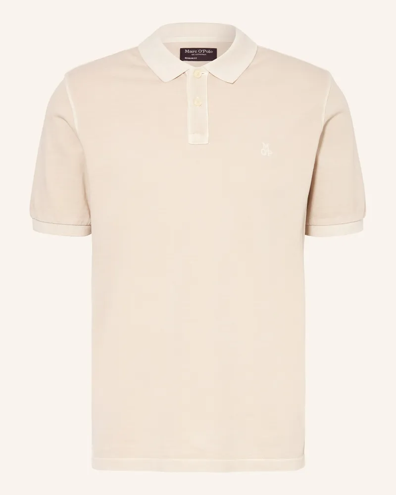 Marc O'Polo Piqué-Poloshirt Ecru