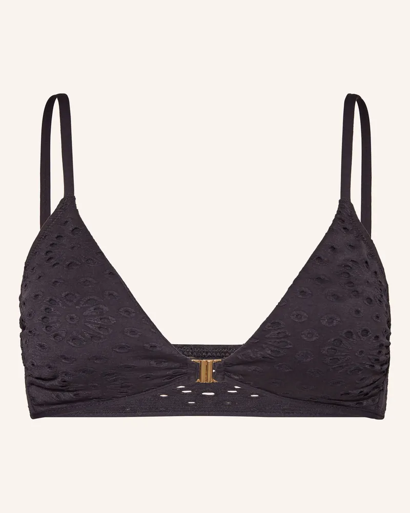 watercult Bralette-Bikini-Top RIVIERA NOTES Schwarz