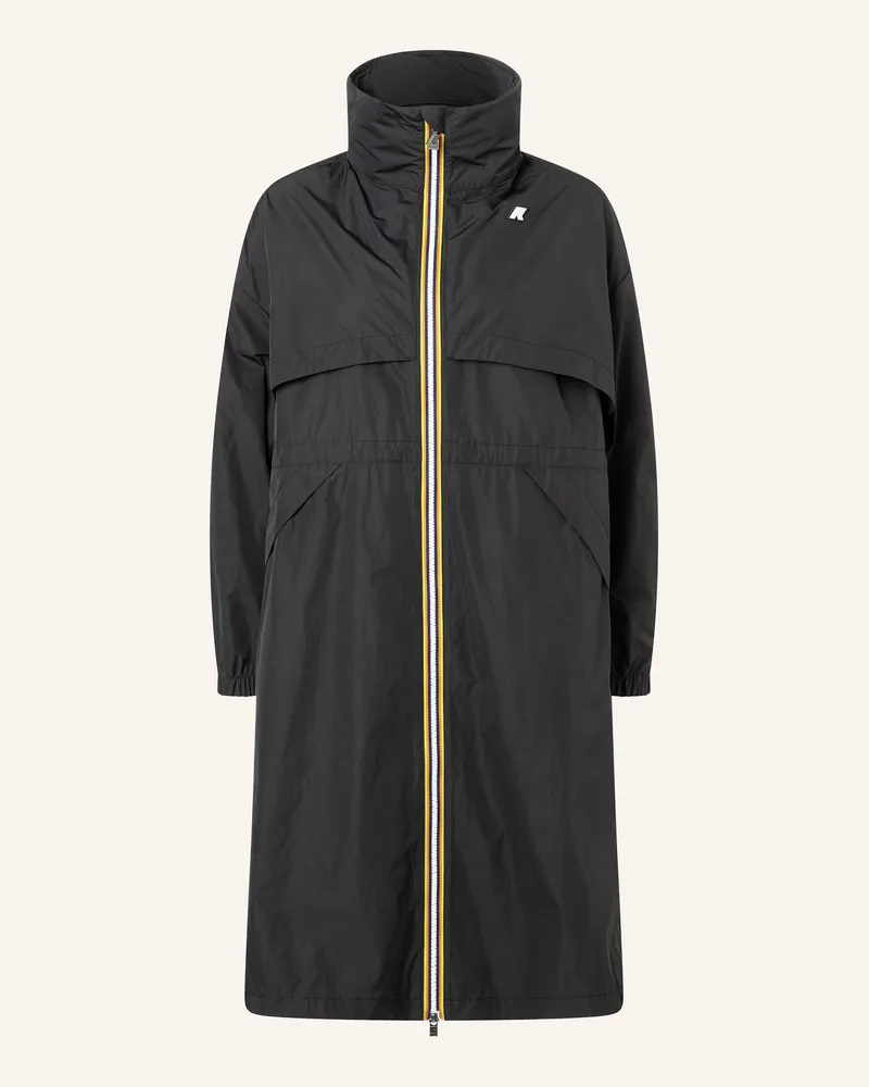 K-Way Funktionsjacke AUBE MEMORY TOUCH Schwarz